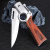 EDC Tactical Folding Knife - High Performance Stainless Steel, Secure Grip Handle, Easy One-Hand Operation - Ultimate Outdoor & Survival Tool