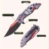 HuntReady Durable Folding Knife with Essential Survival Tools