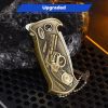 "Survival Lighter for Men - 3 Functions Windproof Butane Lighter + Bottle Opener + Pry Tool Gift"